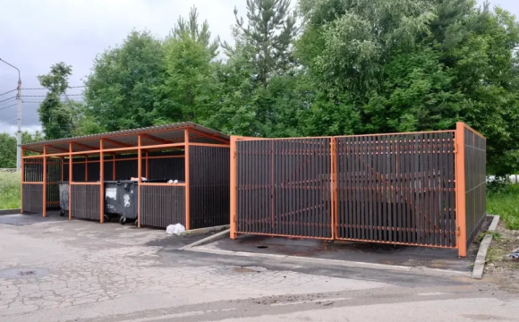 Контейнерную площадку модернизировали по просьбе жителей в Нахабино
