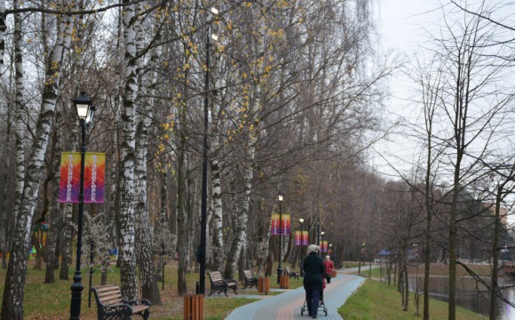 Освещение на Ивановских прудах в Красногорске частично восстановлено