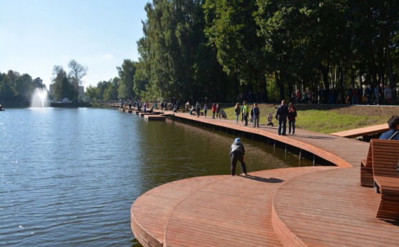 Парк «Ивановские пруды» – подарок жителям к юбилею Красногорска