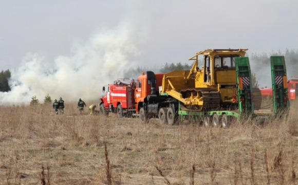 В Московской области пройдут  масштабные учения по ликвидации природных пожаров