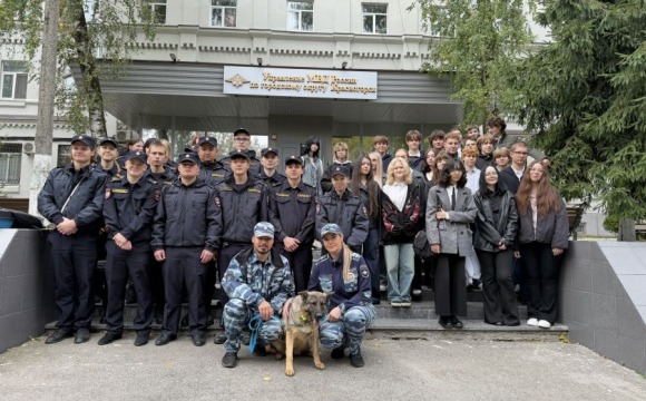 Один день из жизни полиции: студенты Красногорска узнали о службе изнутри