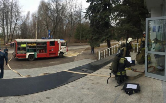 В Московской области состоялась плановая тренировка по эвакуации
