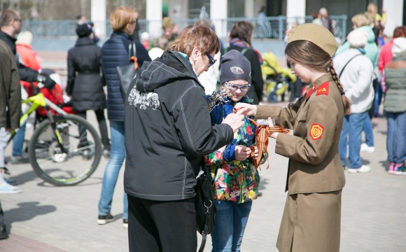 Старт районной молодёжной акции «Георгиевская ленточка» состоялся в Красногорске