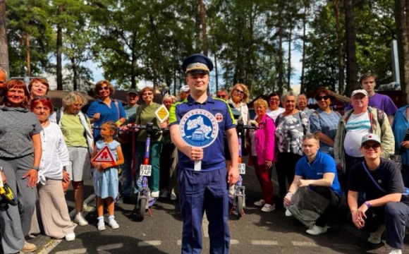 В детском городке "Сказочный" в Красногорске прошла акция, объединившая все поколения