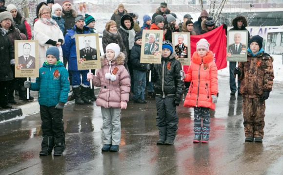 Митинг, посвященный 75й годовщине контрнаступления под Москвой прошёл в Нефедьево