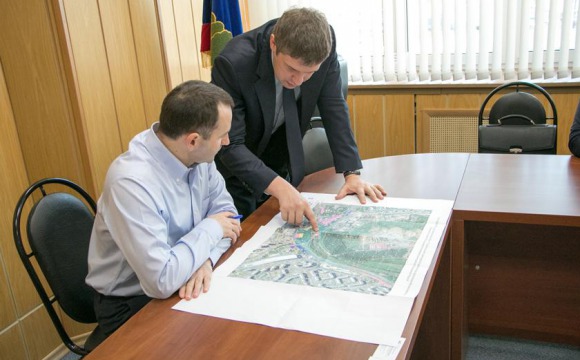 Совещание по началу строительства развязки на пересечении Волоколамского и Ильинского шоссе