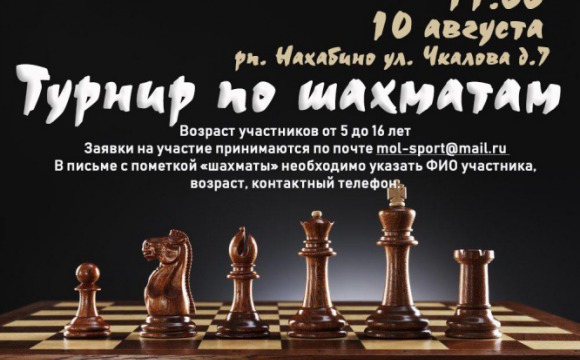 Детский открытый турнир по шахматам
