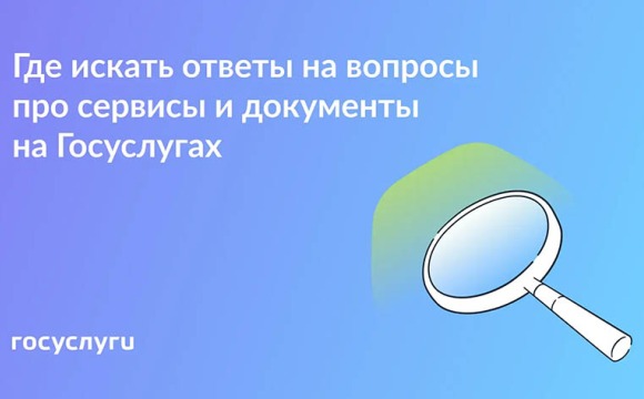 Инструкции и ответы — в разделе «Помощь» на Госуслугах