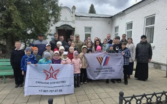 Ветеран СВО провел практическое занятие для воспитанников воскресной школы в Красногорске