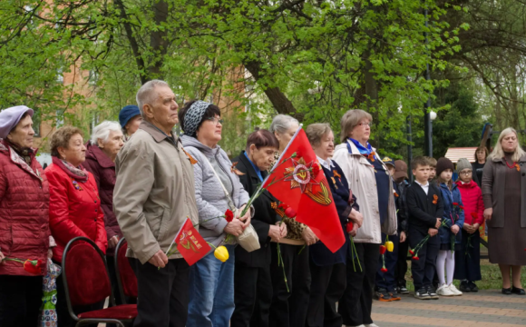В Опалихе состоялся митинг, посвященный 81‑й годовщине Победы в Великой Отечественной войне