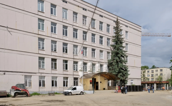 В Красногорске полным ходом идет реконструкция гимназии № 7 имени Д. П. Яковлева