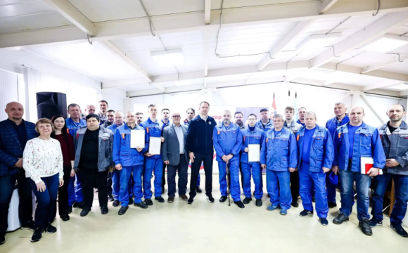 Дмитрий Волков встретился с коллективом предприятия «Энергоспецтехника» в Нахабино