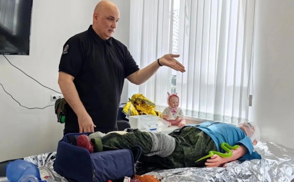 В Красногорске прошел открытый урок по оказанию первой помощи