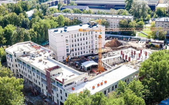 Дмитрий Волков сообщил о ходе реконструкции гимназии №7 с возведением пристройки