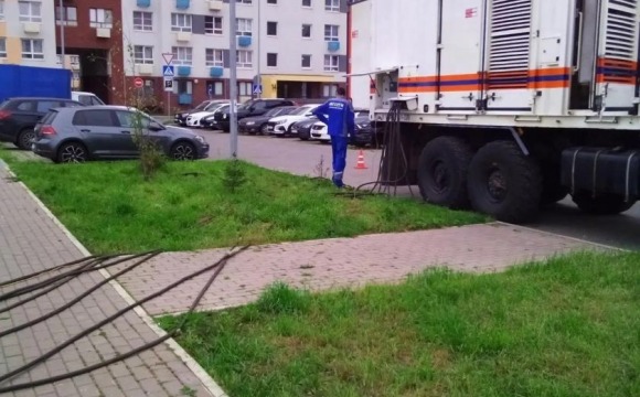 Электроснабжение восстанавливают в ЖК Красногорска после аварии