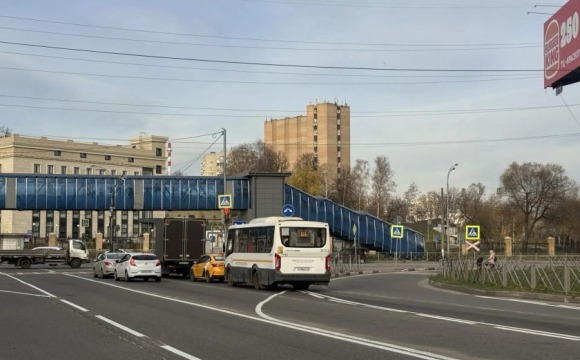 Схему движения автотранспорта изменят на выезде от станции «Павшино» на Волоколамское шоссе