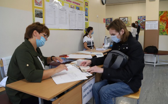 6,83% избирателей в Красногорске уже проголосовали
