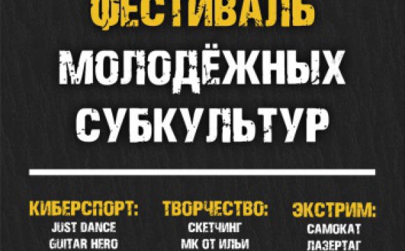 В Красногорске пройдет фестиваль молодежных субкультур