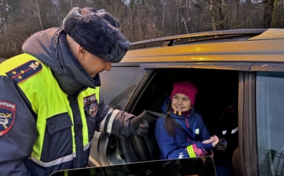 Автоинспекторы Подмосковья проконтролировали безопасность юных пассажиров