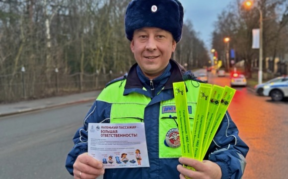 Автоинспекторы проконтролировали безопасность юных пассажиров