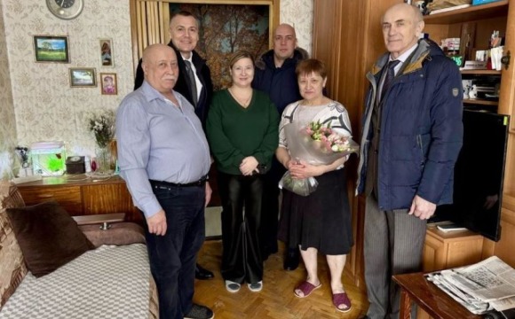 Начальник УМВД России по г.о. Красногорск и депутат Московской областной Думы поздравили ветеранов органов внутренних дел