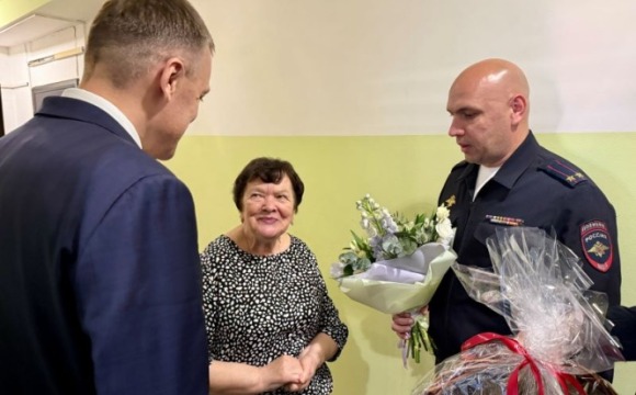Начальник УМВД России по г.о. Красногорск и депутат Московской областной Думы поздравили ветеранов ОВД с наступающим праздником