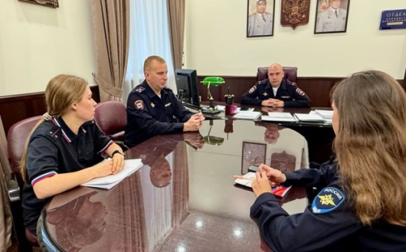 Начальник УМВД России по г.о. Красногорск провел встречу с молодыми сотрудниками