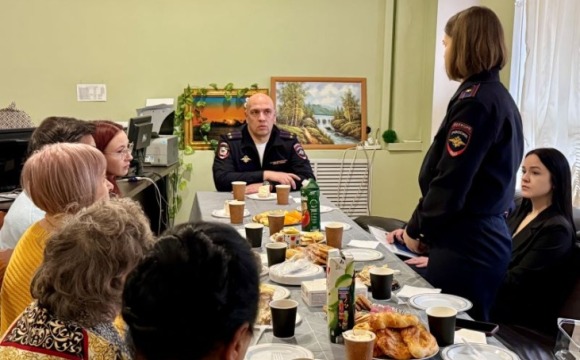 Начальник УМВД России по г.о. Красногорск встретился с вдовами и родственниками сотрудников, погибших при исполнении служебных обязанностей