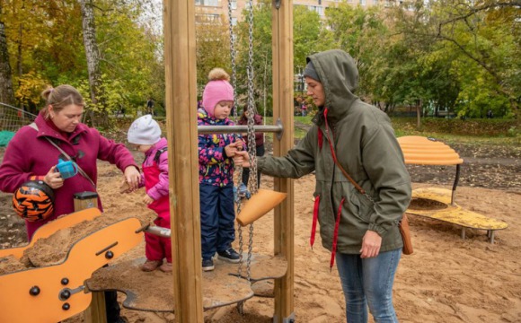 В восьми парках культуры и отдыха Подмосковья уже установлены уникальные детские игровые комплексы