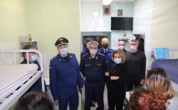Уполномоченный по правам человека в Московской области Екатерина Семёнова посетила СИЗО-11 УФСИН России по Московской области  