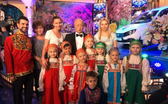 Детский коллектив из Красногорска принял участие в съемках капитал - шоу «Поле Чудес» на Первом канале