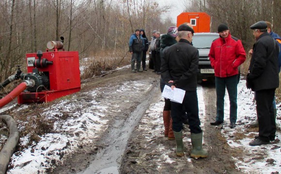 В Московской области заблаговременно начали подготовку систем обводнения торфяников к пожароопасному периоду