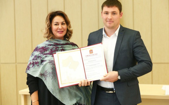 Руководитель красногорского «Кванториума» получил сертификат по программе «Социальная ипотека»
