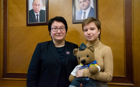 Эльмира Хаймурзина встретилась с победительницей конкурса «Большая перемена»