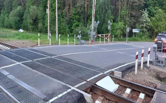 В Московской области отремонтировано более 60 железнодорожных переездов