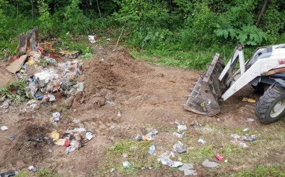 При администрации Красногорска создана специальная комиссия по борьбе с незаконным свалом мусора