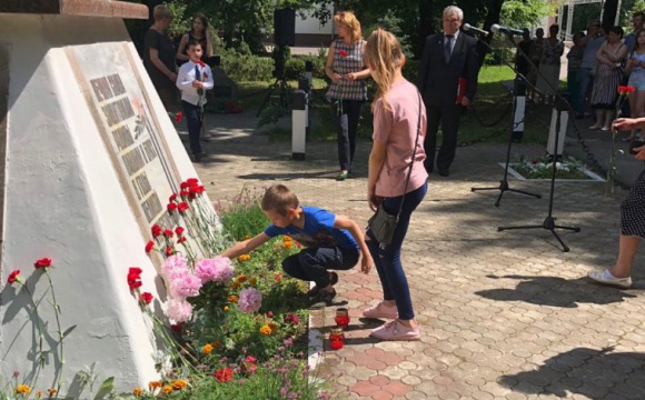 День памяти и скорби отметили в территориальном управлении Ильинское