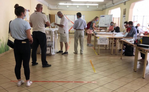 В Красногорске отмечается высокая активность избирателей