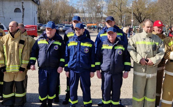 Аварийно-спасательный отряд МКУ «ЕДДС Красногорск» принял участие в праздновании Дня пожарной охраны России