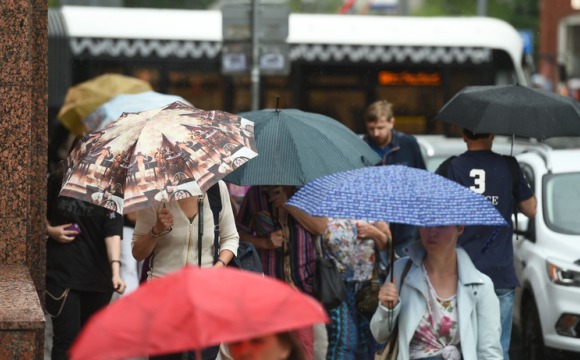 Умеренно теплая погода с дождями ожидается в Московском регионе в пятницу