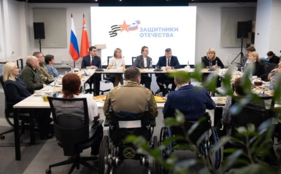 Анна Цивилева встретилась с ветеранами СВО