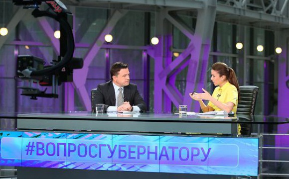 Андрей Воробьев рассказал в эфире ТВ о ходе выполнения майских указов президента РФ и особенностях реализации областных программ
