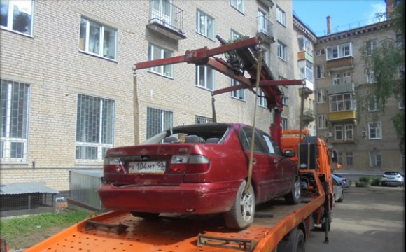 Более 250 брошенных автомобилей убраны с улиц Красногорска