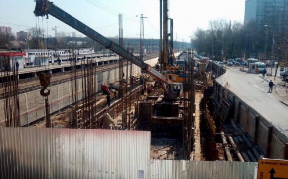 Платформы МЦД-2 в г.о. Красногорск достроят к концу года