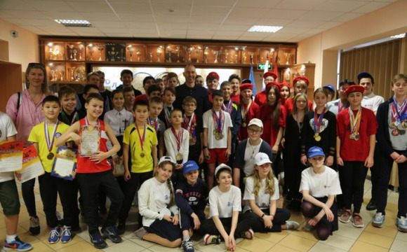 Титулованные спортсмены-гребцы посетили школу в Путилково