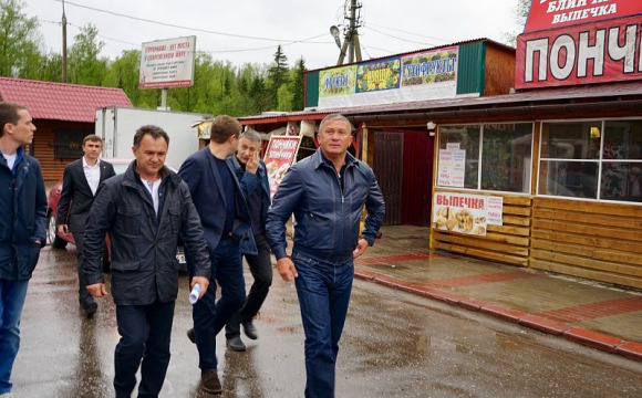 Улучшение облика Новорижского шоссе идет серьезными темпами - Елянюшкин