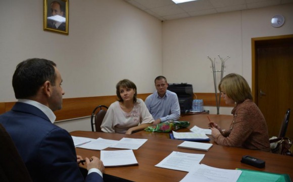 Врио главы Красногорского района Михаил Сапунов в первую очередь встретился с жителями
