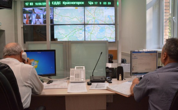 Красногорский район вошел в десятку лидеров по количеству звонков на единый номер 112