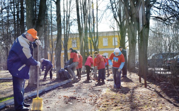 1,5 тысячи кубометров мусора собрали в Красногорском районе в ходе субботника 18 апреля