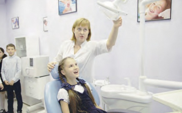 В школах Красногорска работают стоматологические кабинеты